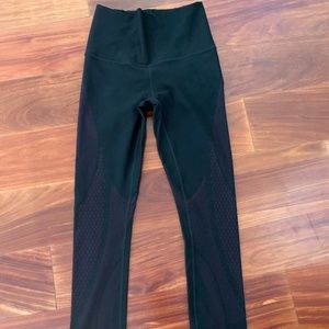 Lululemon black and purple leggings
